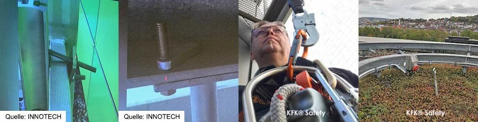 KFK bundesweit Prüfservice Latchways, Bornack Latchway Seilsysteme